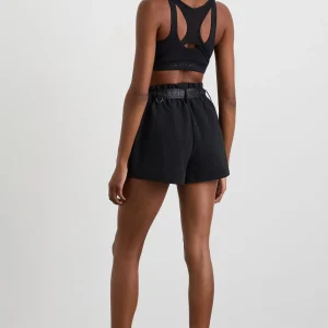 Flash Sale Aje ATHLETICA Spiderback Logo Mesh Bra 369 Black
