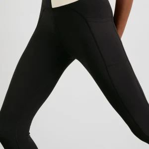 Clearance Aje ATHLETICA Spliced Legging 237 Black Limestone Beige
