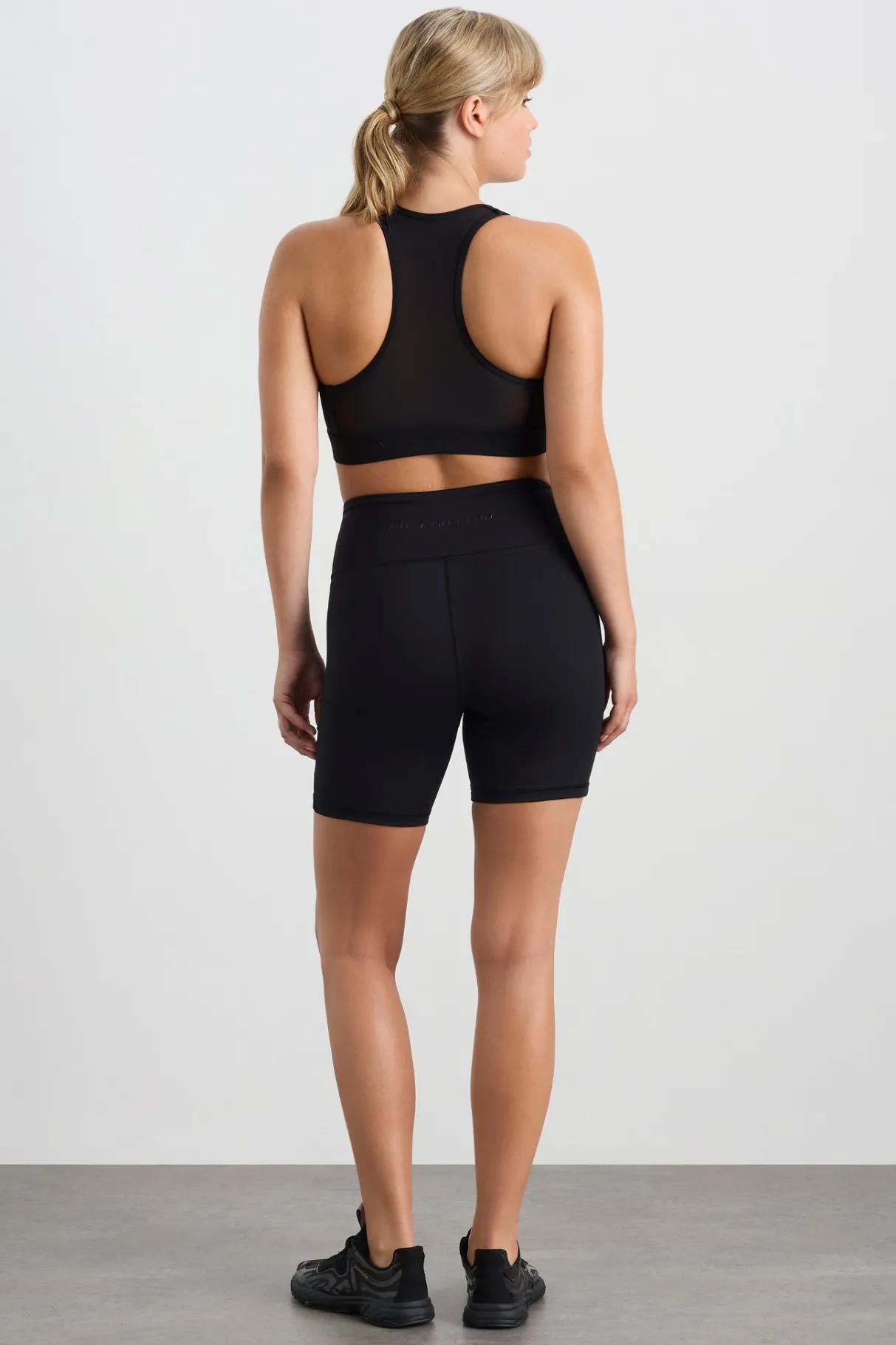 spliced_mesh_bike_shorts__11.webp Online Aje ATHLETICA Spliced Mesh Bike Shorts 636 Black