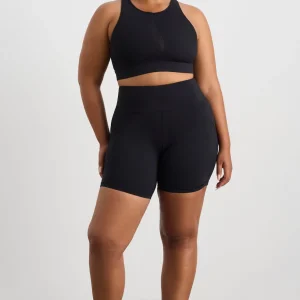 Online Aje ATHLETICA Spliced Mesh Bike Shorts 636 Black