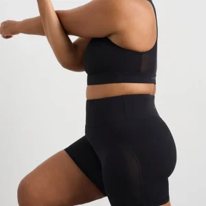 Online Aje ATHLETICA Spliced Mesh Bike Shorts 636 Black