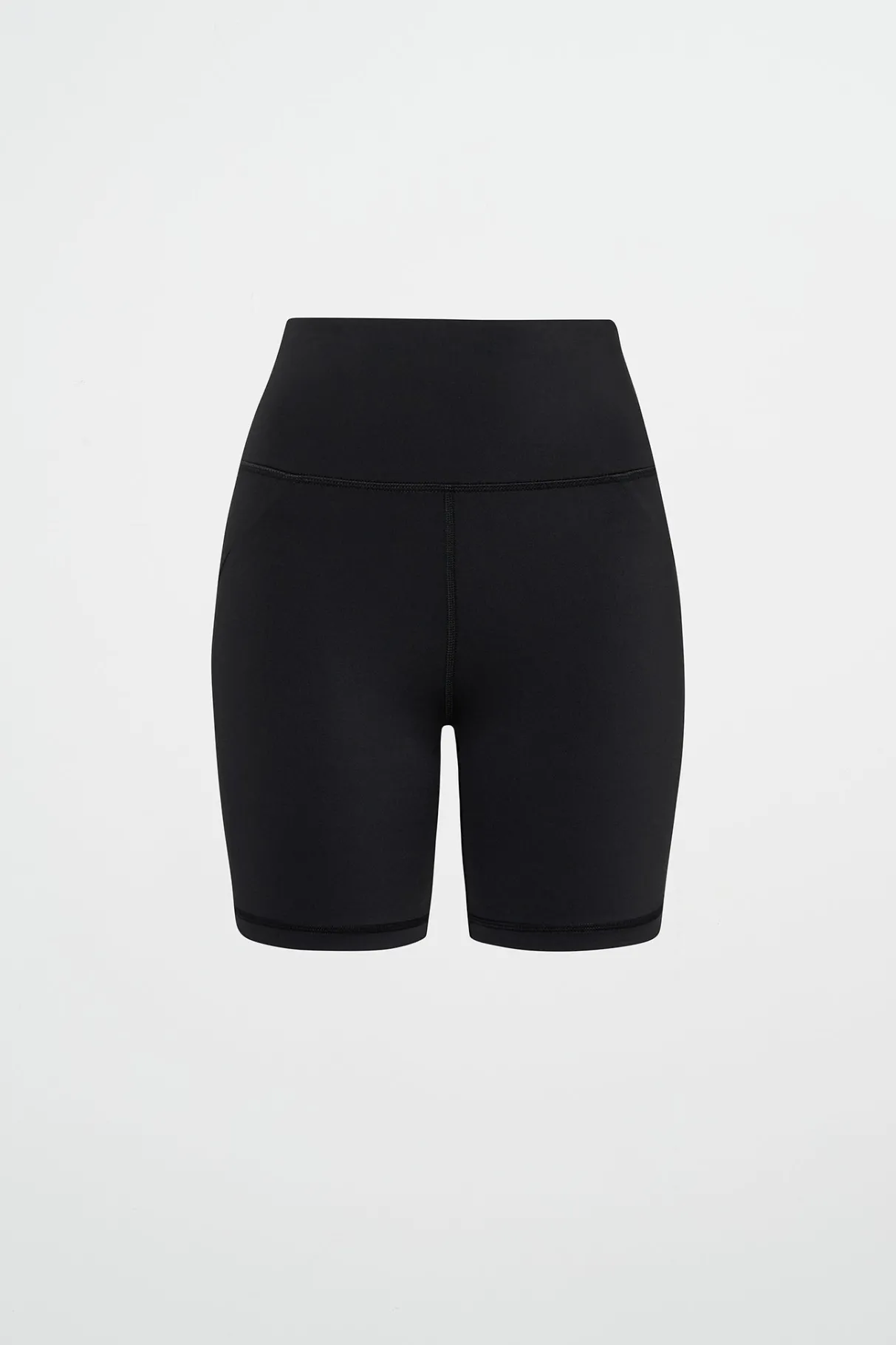 spliced_mesh_bike_shorts__2.webp Online Aje ATHLETICA Spliced Mesh Bike Shorts 636 Black
