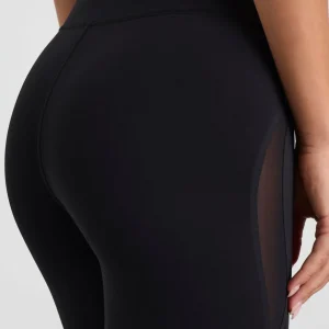 Online Aje ATHLETICA Spliced Mesh Bike Shorts 636 Black
