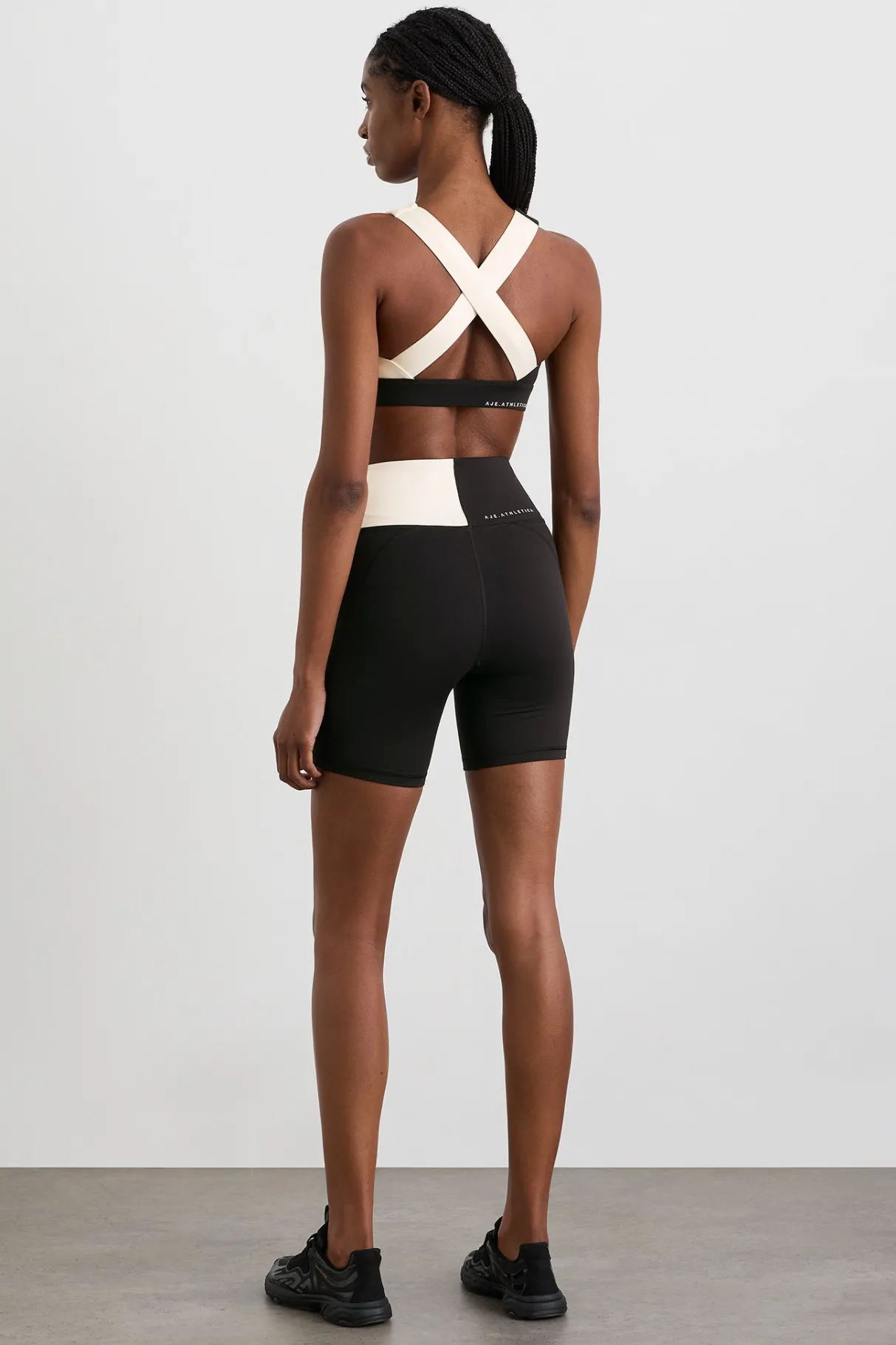 spliced_sports_bra__5.webp Outlet Aje ATHLETICA Spliced Sports Bra 305 Black Limestone Beige