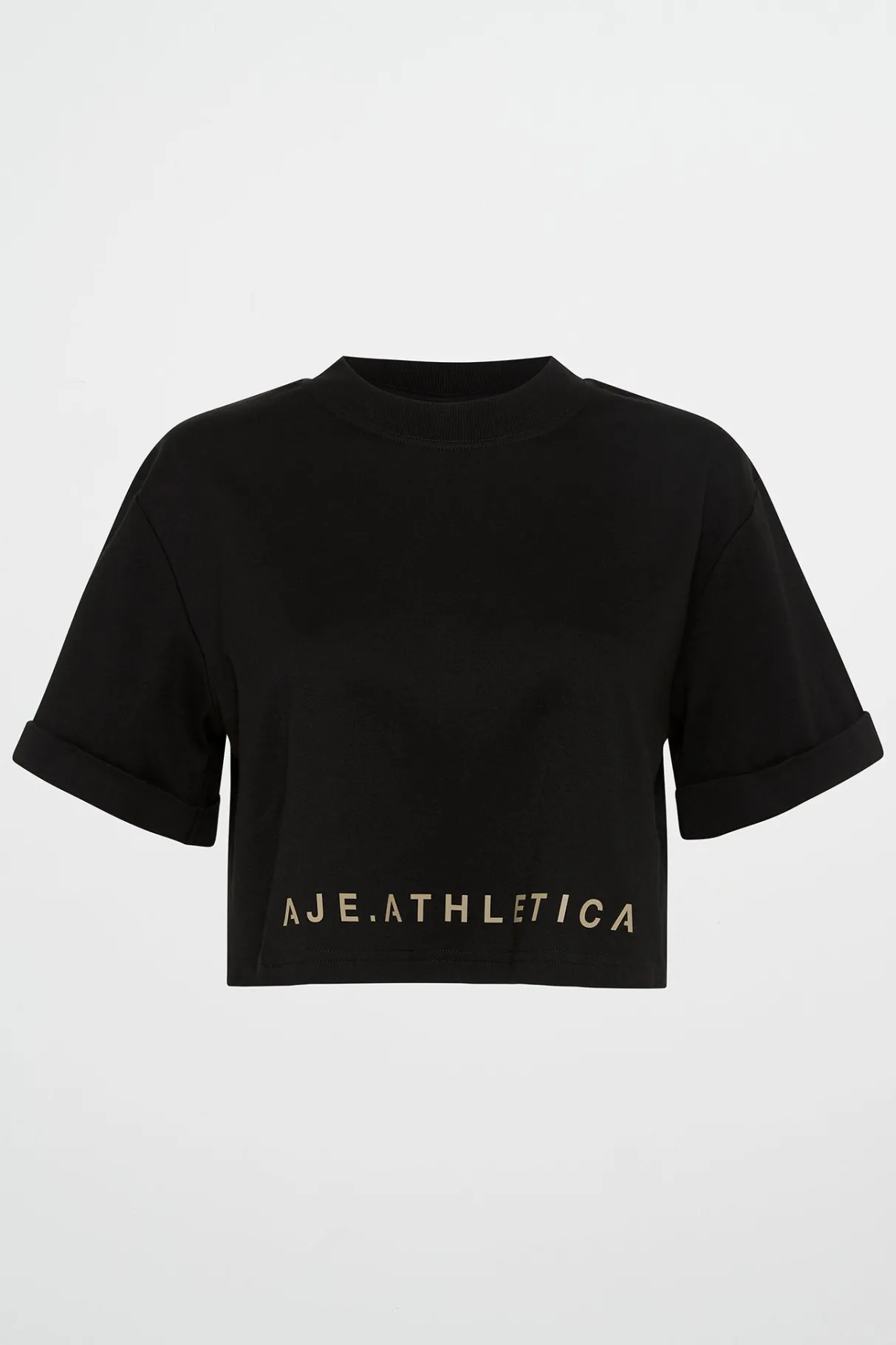 split_back_crop_tee__1.webp Online Aje ATHLETICA Split Back Crop Tee 114 Black/Multi