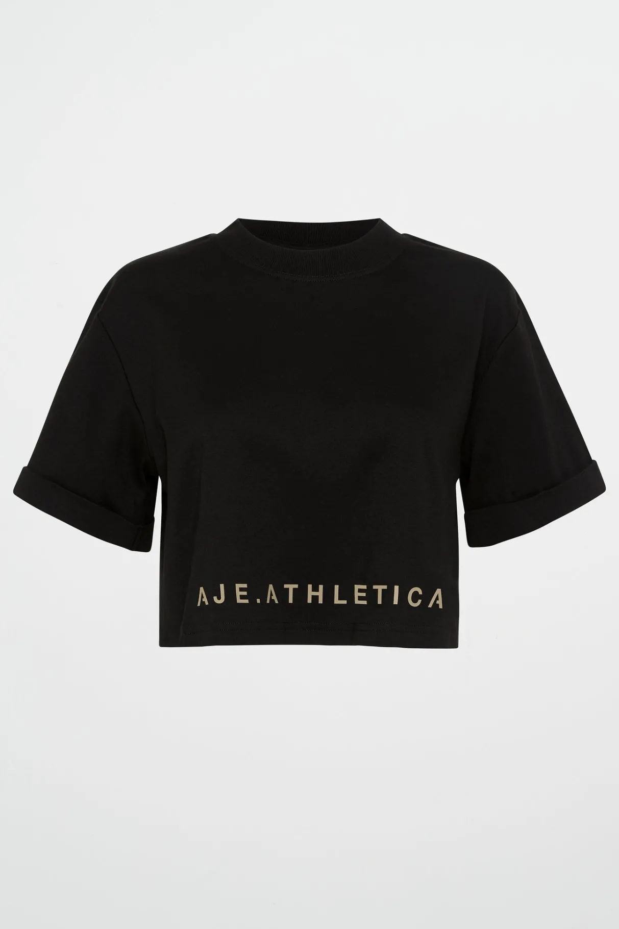 split_back_crop_tee__11.webp Online Aje ATHLETICA Split Back Crop Tee 114 Black/Multi