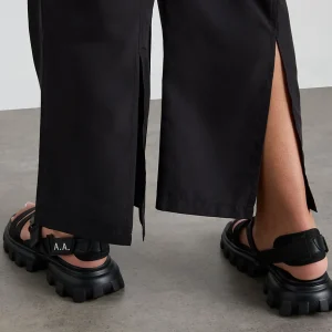 Hot Aje ATHLETICA Split Back Relaxed Pant 516 Black