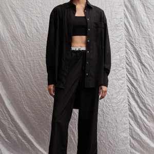 Hot Aje ATHLETICA Split Back Relaxed Pant 516 Black