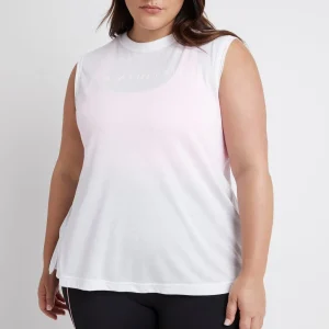 Shop Aje ATHLETICA Split Back Tank 111 White/White