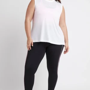 Shop Aje ATHLETICA Split Back Tank 111 White/White