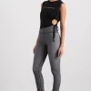 Store Aje ATHLETICA Split Hem Leggings 205 Herringbone Print