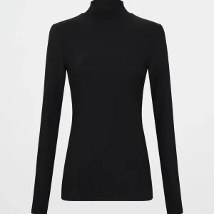 Flash Sale Aje ATHLETICA Split Hem Mock Top 434 Black