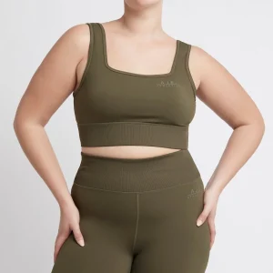 Shop Aje ATHLETICA Sports Bra 023 Khaki