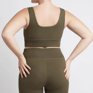 Shop Aje ATHLETICA Sports Bra 023 Khaki
