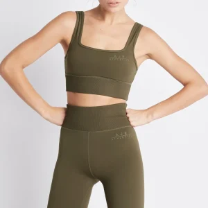 Shop Aje ATHLETICA Sports Bra 023 Khaki