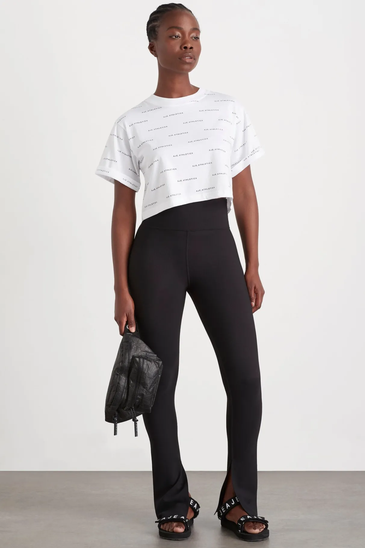 spotty_logo_crop_tshirt__3.webp Store Aje ATHLETICA Spotty Logo Crop T-Shirt 105 White/Black