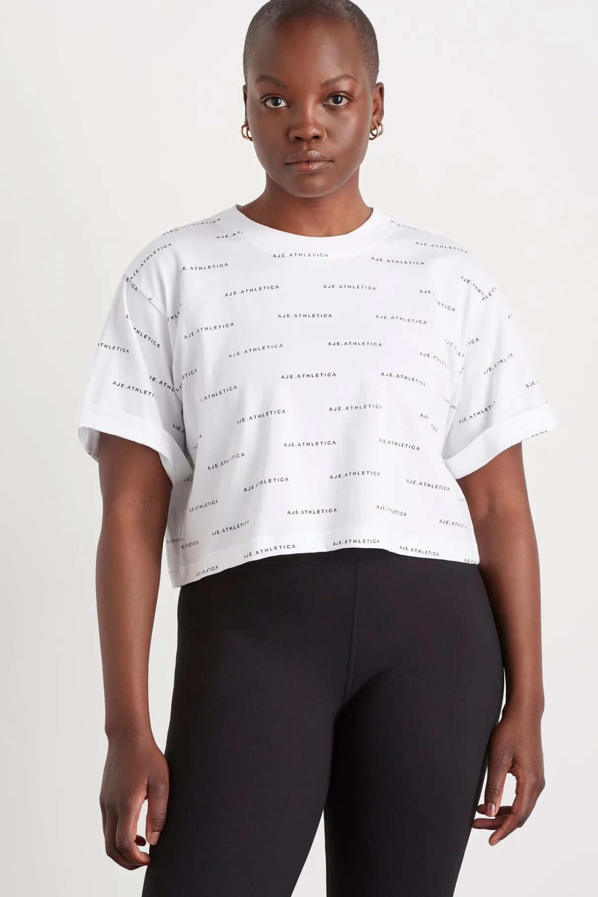spotty_logo_crop_tshirt__6.webp Store Aje ATHLETICA Spotty Logo Crop T-Shirt 105 White/Black