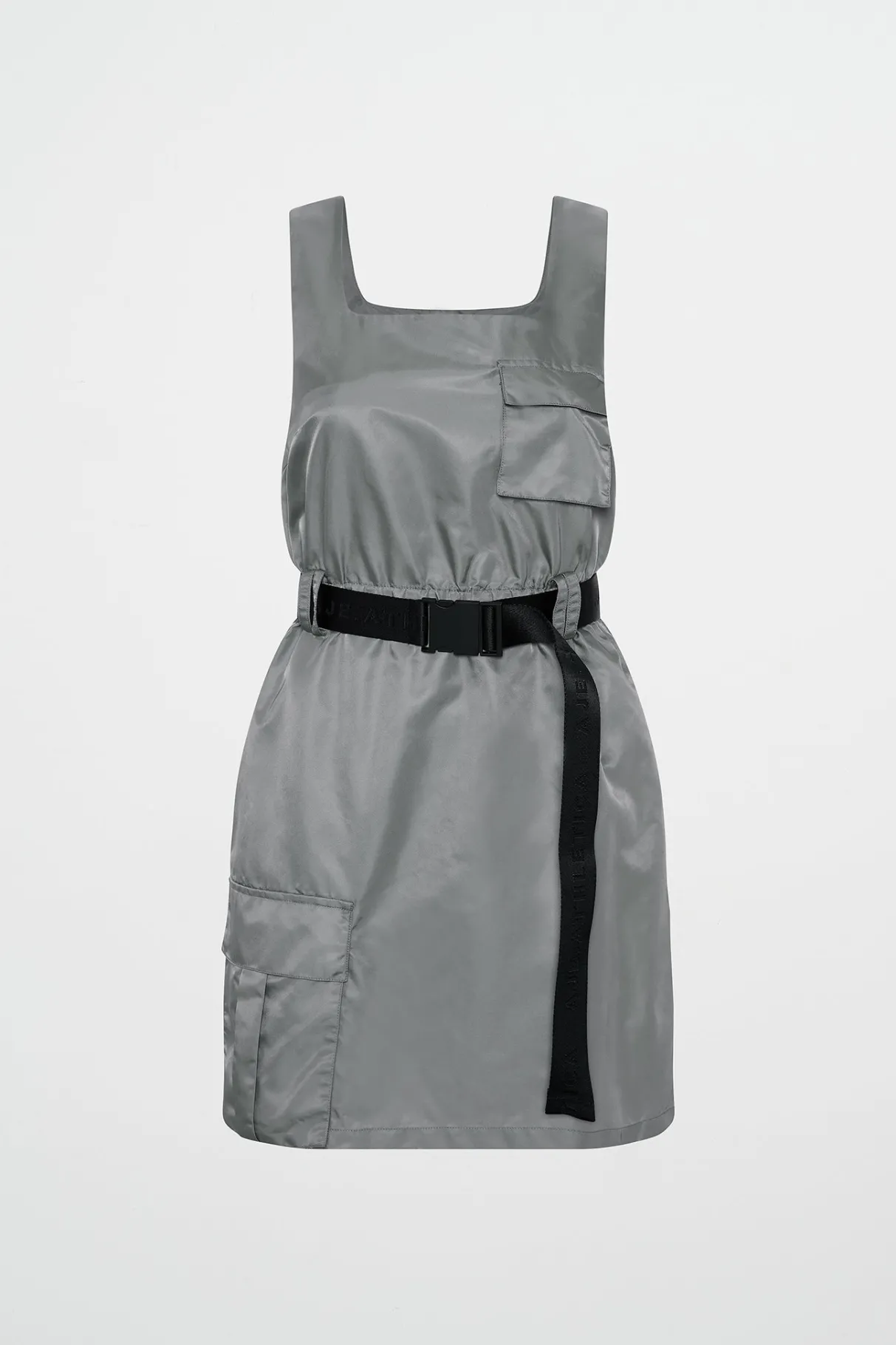 spray_bubble_hem_dress__1.webp Fashion Aje ATHLETICA Spray Bubble Hem Dress 818 Slate Surge