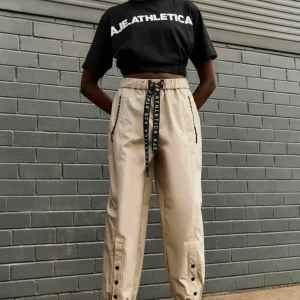 Clearance Aje ATHLETICA Spray Pants 505 Moonstone Grey