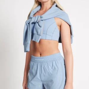 Store Aje ATHLETICA Spray Running Short 602 Steel Blue