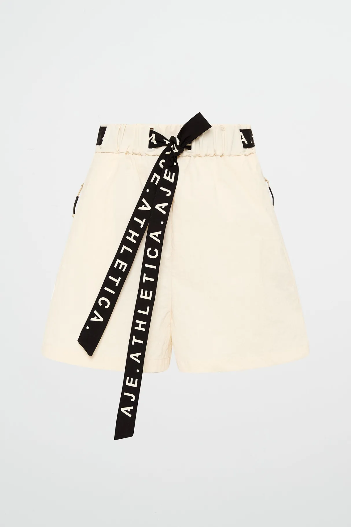 spray_shorts__1-2.webp New Aje ATHLETICA Spray Shorts 608 Limestone Beige Black