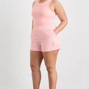 Online Aje ATHLETICA Spray Shorts 620 Millenial Pink