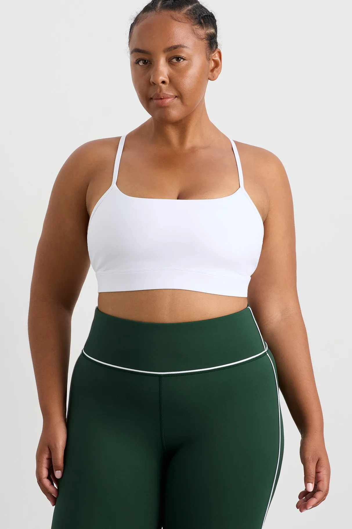 square_neck_sports_bra__10-1.webp Shop Aje ATHLETICA Square Neck Sports Bra 307 White