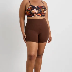 Outlet Aje ATHLETICA Square Neck Sports Bra 307 Autumnal Garden
