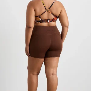 Outlet Aje ATHLETICA Square Neck Sports Bra 307 Autumnal Garden