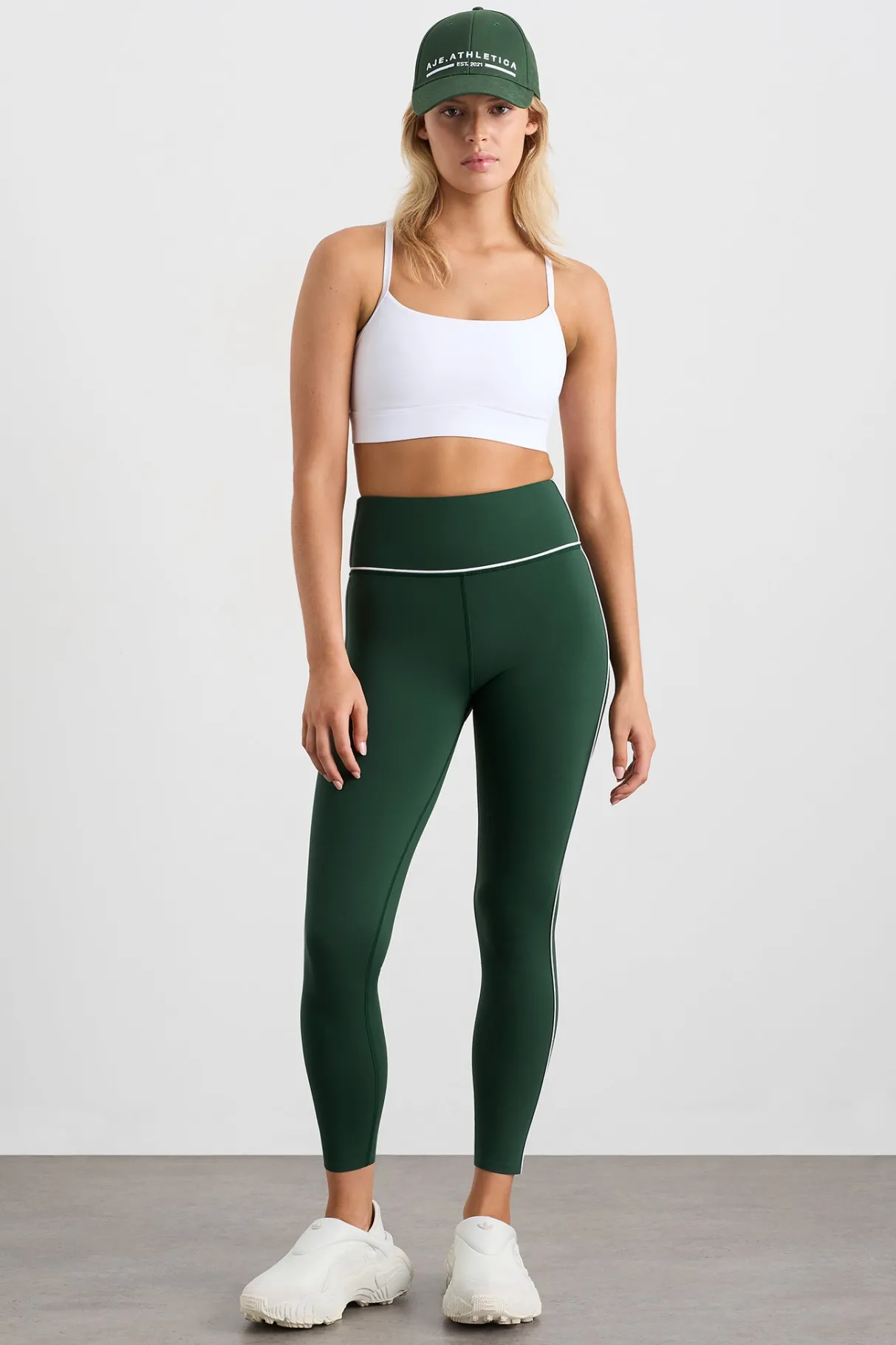 square_neck_sports_bra__2-1.webp Shop Aje ATHLETICA Square Neck Sports Bra 307 White