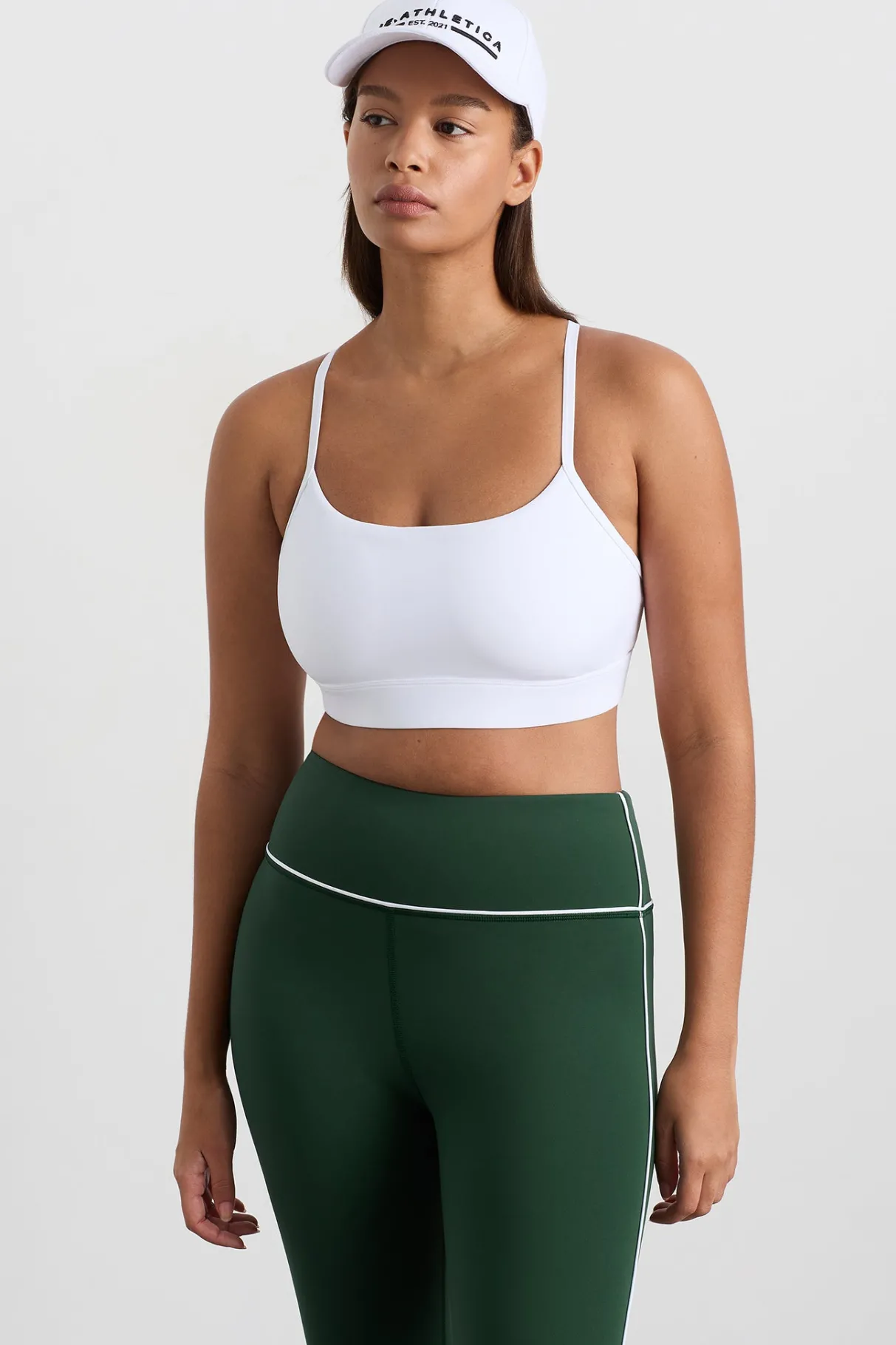 square_neck_sports_bra__5-1.webp Shop Aje ATHLETICA Square Neck Sports Bra 307 White