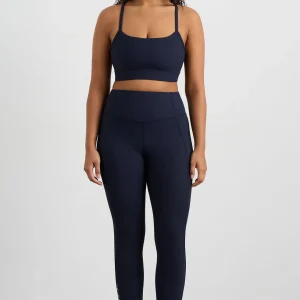 Shop Aje ATHLETICA Square Neck Sports Bra 307 Galaxy Blue