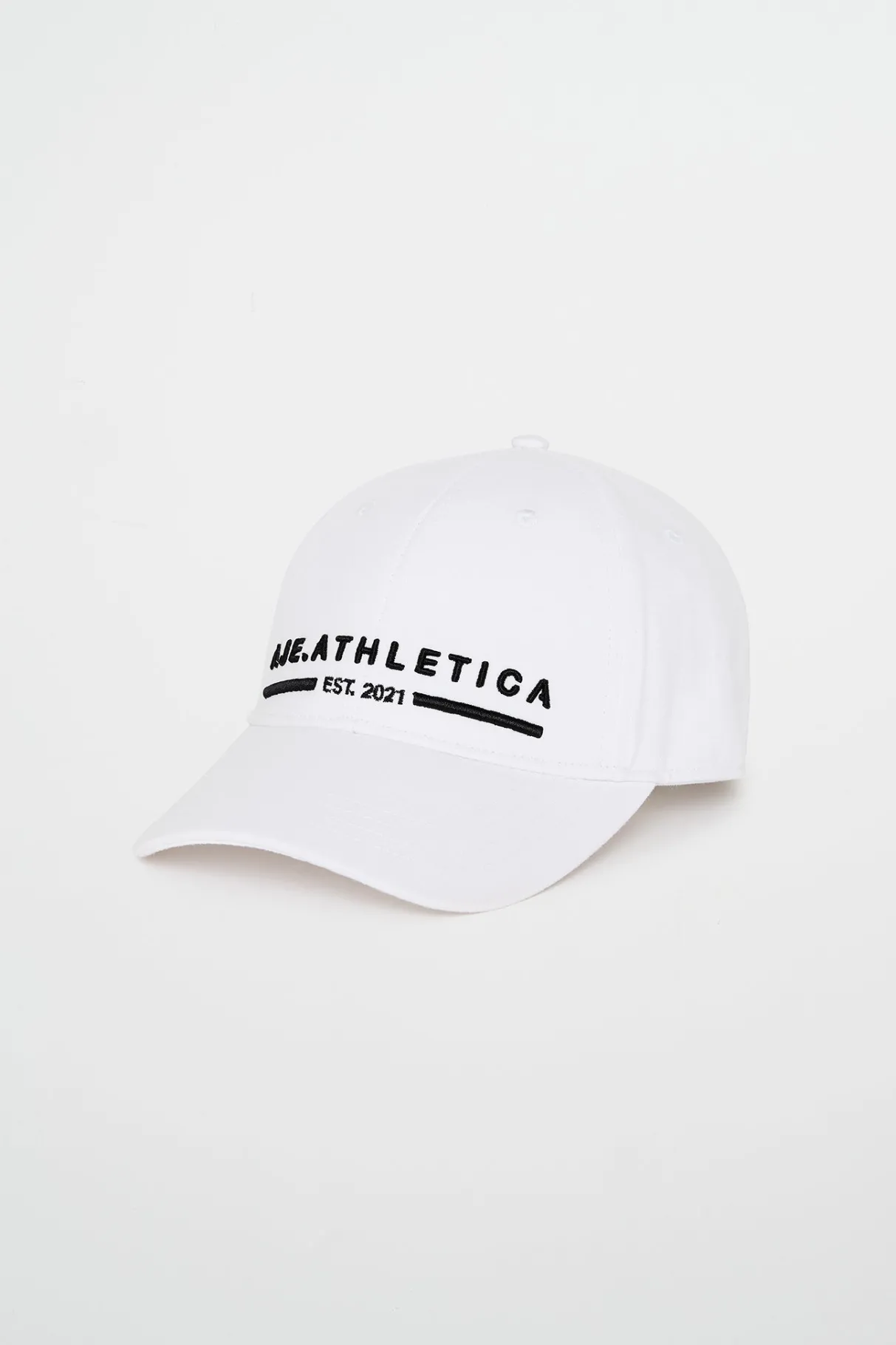 stacked_logo_cap__1.webp Best Aje ATHLETICA Stacked Logo Cap 901 White/Black Logo