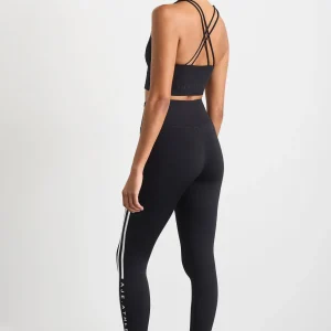 Outlet Aje ATHLETICA Stripe Full Length Legging 232 Black/White