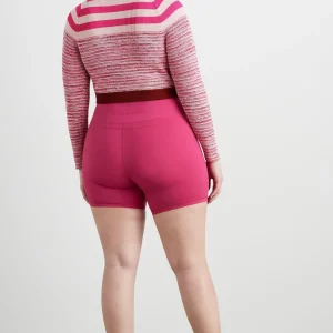 Sale Aje ATHLETICA Striped Knit Jumper 423 Berry/Multi