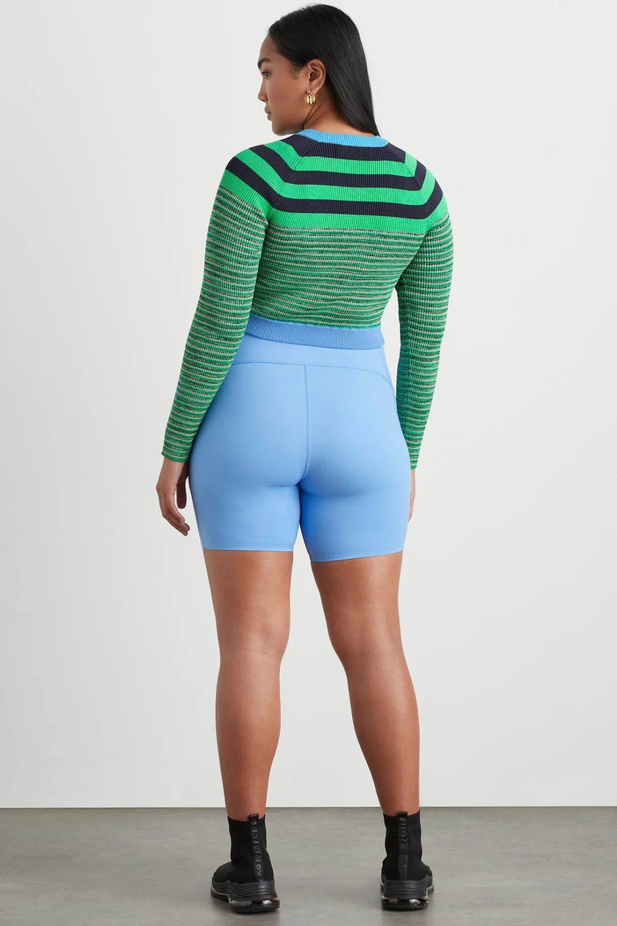 striped_knit_jumper__8.webp Flash Sale Aje ATHLETICA Striped Knit Jumper 423 Mint Green/Multi
