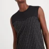 Best Sale Aje ATHLETICA Sweetheart Logo Tank 101 Black/White