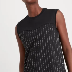 Best Sale Aje ATHLETICA Sweetheart Logo Tank 101 Black/White