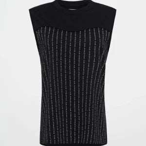 Best Sale Aje ATHLETICA Sweetheart Logo Tank 101 Black/White