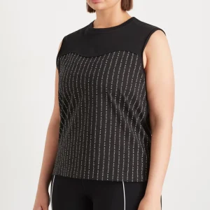 Best Sale Aje ATHLETICA Sweetheart Logo Tank 101 Black/White