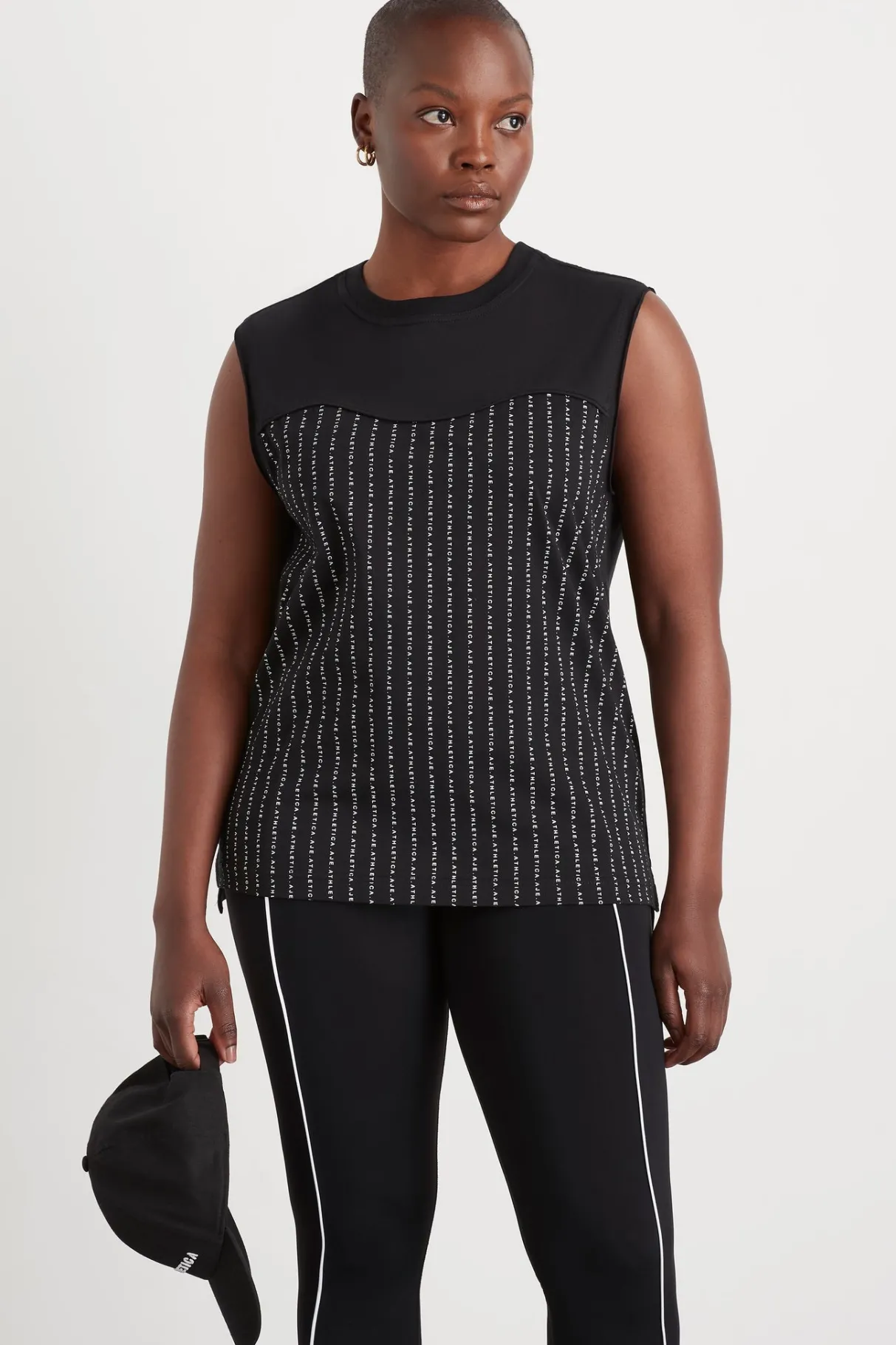 sweetheart_logo_tank__6.webp Best Sale Aje ATHLETICA Sweetheart Logo Tank 101 Black/White