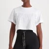 Fashion Aje ATHLETICA Sweetheart Logo T-Shirt 105 White/Black