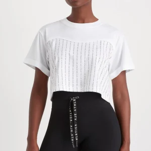 Fashion Aje ATHLETICA Sweetheart Logo T-Shirt 105 White/Black