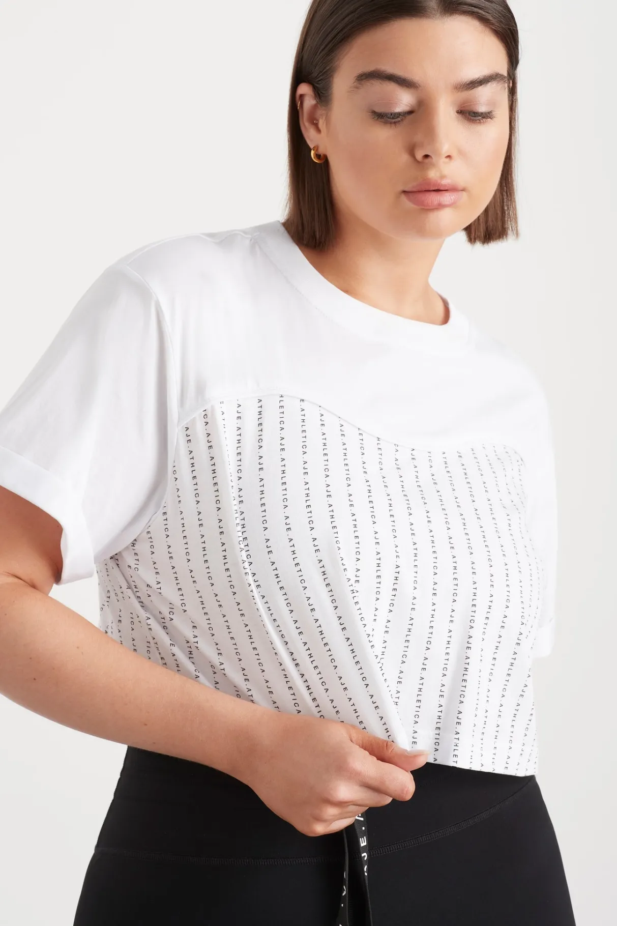 sweetheart_logo_tshirt__13.webp Fashion Aje ATHLETICA Sweetheart Logo T-Shirt 105 White/Black