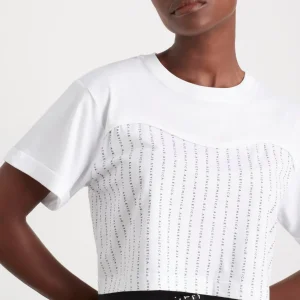 Fashion Aje ATHLETICA Sweetheart Logo T-Shirt 105 White/Black