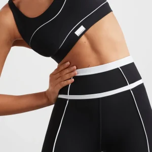 Hot Aje ATHLETICA Sweetheart Piping Bra 330 Black/White