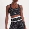 Outlet Aje ATHLETICA Sweetheart Piping Bra 330 Black Fineline Logo