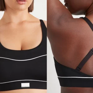 Hot Aje ATHLETICA Sweetheart Piping Bra 330 Black/White