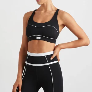 Hot Aje ATHLETICA Sweetheart Piping Bra 330 Black/White