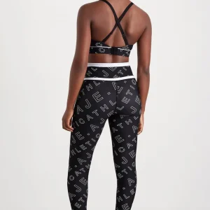Outlet Aje ATHLETICA Sweetheart Piping Bra 330 Black Fineline Logo